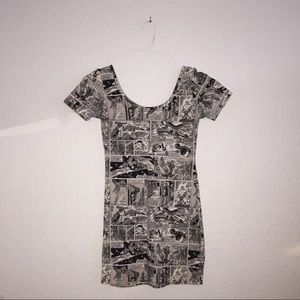 Marvel Comics Forever 21 Bodycon Dress